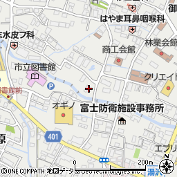 静岡県御殿場市萩原552周辺の地図