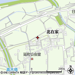 京都府綾部市延町周辺の地図