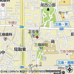 愛知県一宮市三条苅21周辺の地図