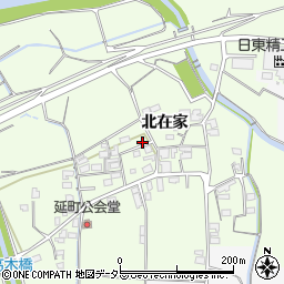 京都府綾部市延町北在家周辺の地図