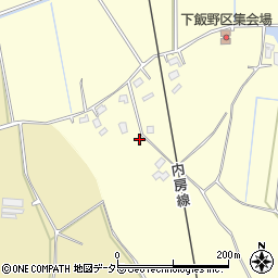 千葉県富津市下飯野2186周辺の地図