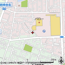 愛知県小牧市岩崎2079-1周辺の地図