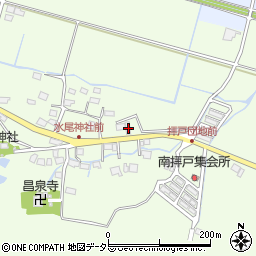 滋賀県高島市拝戸261周辺の地図