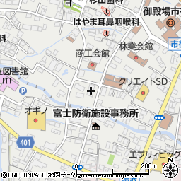 静岡県御殿場市萩原549-1周辺の地図