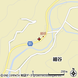 京都府船井郡京丹波町細谷古和田周辺の地図