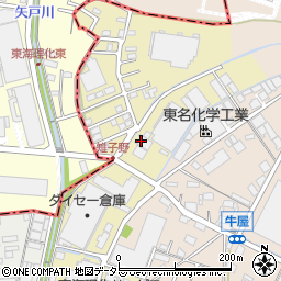 アクアクララ中京株式会社周辺の地図