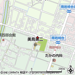 南岩崎台会館周辺の地図
