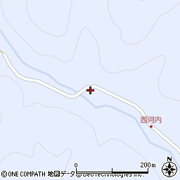 京都府船井郡京丹波町西河内雫矢周辺の地図