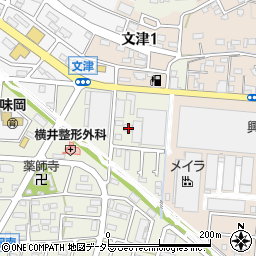 愛知県小牧市文津996周辺の地図