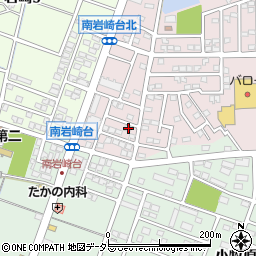 愛知県小牧市岩崎2180-16周辺の地図