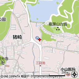 三段池公園トイレ（ゆうぎ広場）周辺の地図