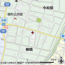 愛知県江南市小折本町周辺の地図
