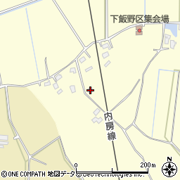 千葉県富津市下飯野2164周辺の地図
