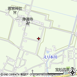 滋賀県高島市安曇川町下小川1916-3周辺の地図
