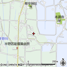 静岡県富士宮市半野252周辺の地図