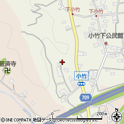 神奈川県小田原市小竹45周辺の地図