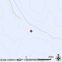 京都府京丹波町（船井郡）西河内（堀尾）周辺の地図