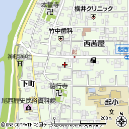 愛知県一宮市起用水東3周辺の地図