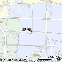 京都府綾部市井倉新町譲り葉周辺の地図