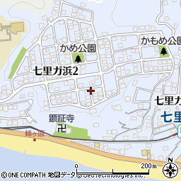 神奈川県鎌倉市七里ガ浜2丁目8周辺の地図