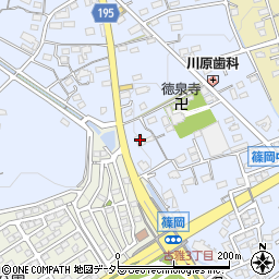 ファミリーマート小牧篠岡店周辺の地図