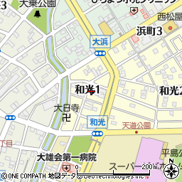 〒491-0026 愛知県一宮市和光の地図