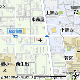 愛知県一宮市起東茜屋85周辺の地図