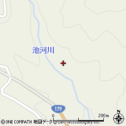 池河川周辺の地図