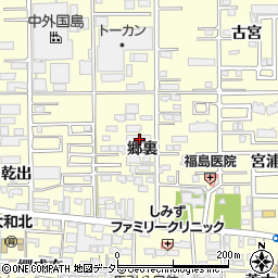 愛知県一宮市大和町馬引郷裏35周辺の地図