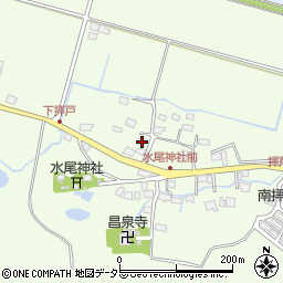 滋賀県高島市拝戸281周辺の地図