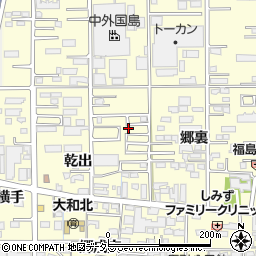 愛知県一宮市大和町馬引郷裏5-14周辺の地図