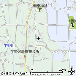 静岡県富士宮市半野253周辺の地図