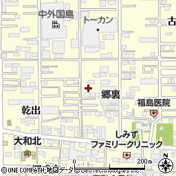 愛知県一宮市大和町馬引郷裏26-1周辺の地図