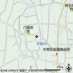 静岡県富士宮市半野171周辺の地図