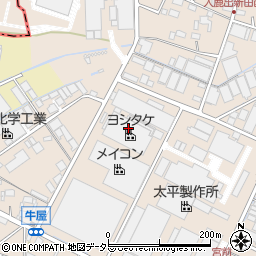 ヨシタケ周辺の地図