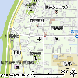 愛知県一宮市起用水東1周辺の地図