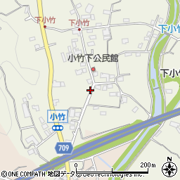 神奈川県小田原市小竹101周辺の地図