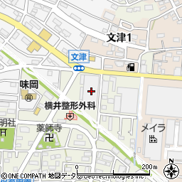 愛知県小牧市文津1008周辺の地図