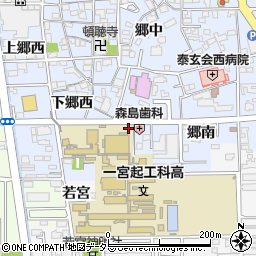 愛知県一宮市小信中島周辺の地図