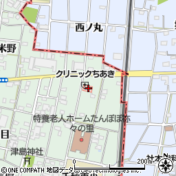 愛知県一宮市千秋町加納馬場松下14周辺の地図