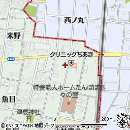 愛知県一宮市千秋町加納馬場松下13周辺の地図