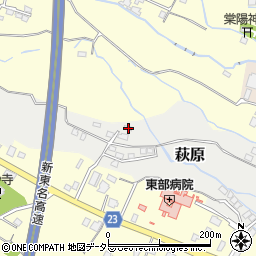 静岡県御殿場市萩原890-10周辺の地図