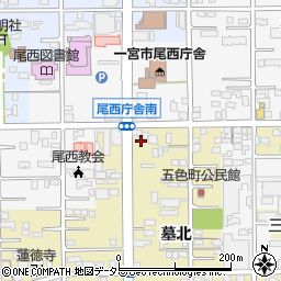 愛知県一宮市三条墓北49周辺の地図