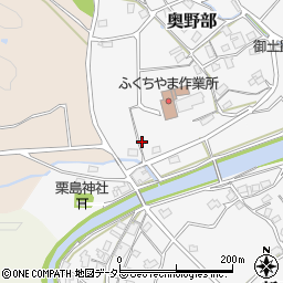 京都府福知山市奥野部281周辺の地図