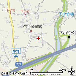 神奈川県小田原市小竹350周辺の地図