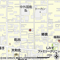 愛知県一宮市大和町馬引郷裏4周辺の地図