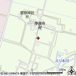 滋賀県高島市安曇川町下小川1927周辺の地図