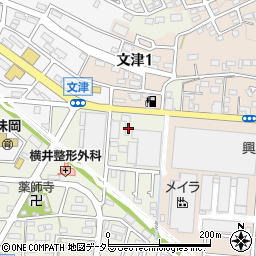 愛知県小牧市文津1005周辺の地図