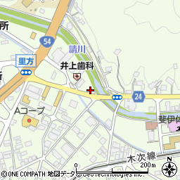 山陰中央新報社雲南支局周辺の地図