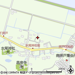 滋賀県高島市拝戸317周辺の地図